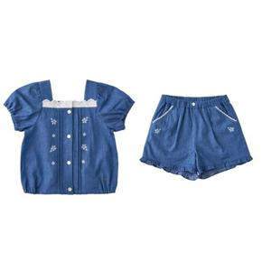 밍크뮤ch 십자수해지블라우스팬츠세트돌유아베이비어린이조카선물 (36315412060)