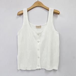 나야홍 / 아이우먼 포레스트오픈니트조끼 RMS308M602 빅사이즈