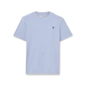 [팀버랜드] 남성 체스트 로고 반팔티 워시드블루_TB0A6DKUB881