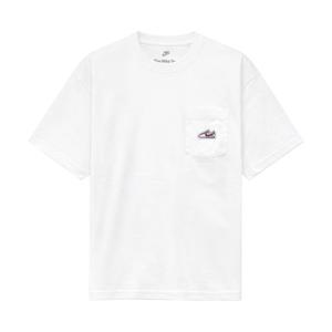 나이키 NSW 맥스90 루즈핏 스니커즈 패치 반팔티 화이트 IB1383-100