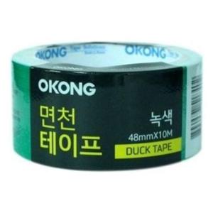 포장테이프 오공 포장용면천테이프 녹색 48mmx10M
