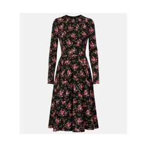 돌체앤가바나 플로럴 실크 블렌드 미디 드레스 P01122803