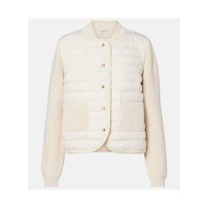 몽클레어 다운 패널 코튼 카디건  P01127270