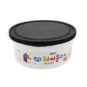 아모스 23000 탱탱아이클레이 400g 검정 점토/버켓 통(1개입)