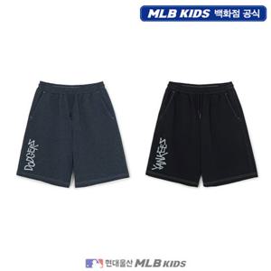 [MLB키즈US] (7ASPB0363) 베이직 스트릿 로고 반바지 아동반바지 키즈반바지