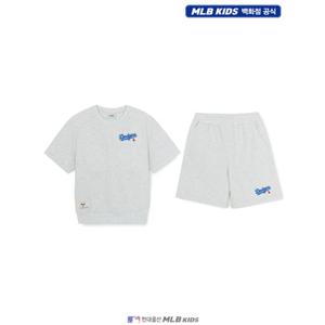 [엠엘비키즈] (7AS1B1563-07MGL)  스포티브 베이직 오버핏 반팔 세트 7AS1B1563U07