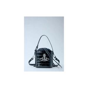 26 SS 비비안웨스트우드 여성 데이지 드로스트링 버킷백 vww0363006blk F
