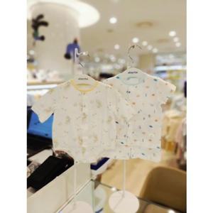 [압소바 의류] 비행기 7부 바디슈트 보글 반소내의 2종세트 (A1310680G)