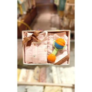 [아가방] 위니 거즈  7부내의 하트딸랑이선물세트 (01T35762983103)