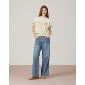 [듀엘]레터링 루즈핏 티셔츠(D253MSM007)