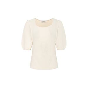 [제이제이 지고트]퍼프 스퀘어넥 풀오버 니트 GR4A1PO301