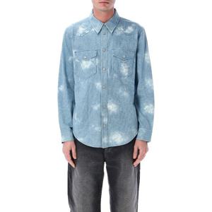 이자벨마랑 타스코 워시드 데님 셔츠 CH0306HAD1H01H 30BU