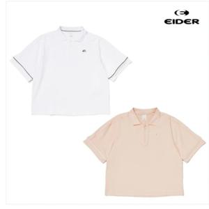 [아이더] DWM23214 콜드브루 집업 반팔 여성 티셔츠