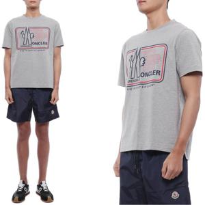 [몽클레어] 26SS 남성 로고 프린트 반팔티셔츠 (8C00009 8790F 986 26S)