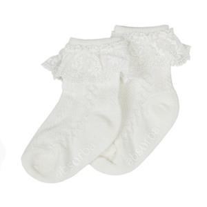 [압소바] [임신 출산선물] (아기양말) 블룸 레이스 단말 (A1B32013)