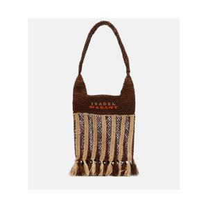 이사벨 Praia 스트라이프 라피아 토트 백 P01136129