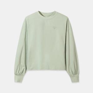 [네파] 7M25341 여성 봄 여름 긴팔 라운드 티셔츠 그린마인드 글램 티셔츠