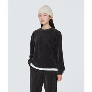 스노우피크 SNOWPEAK APPAREL 코듀로이 여성 맨투맨 (S24WWFHT71) Dark Charcoal S24WWFHT71DC 337585