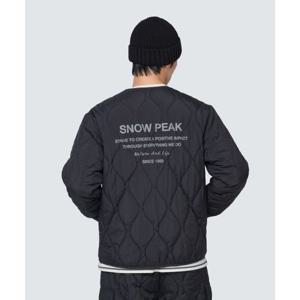 스노우피크 SNOWPEAK APPAREL 리사이클 퀼팅 가디건 자켓 (S24WUFPJ02) Black S24WUFPJ02BK 338228