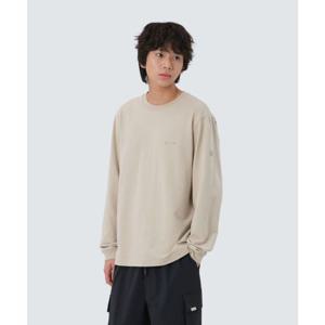 스노우피크 SNOWPEAK APPAREL 베이직 로고 긴팔 티셔츠 (S25FMFTL10) Light Beige S25FMFTL10LE 337737