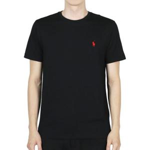 폴로랄프로렌 남성 포니 자수 로고 반팔(블랙) 710680785 001