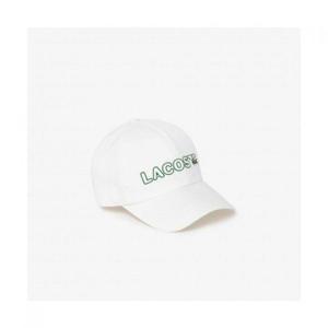 라코스테 공용 면 트윌 스티치 그래픽 야구모자 RK211E-55G 70V 397013