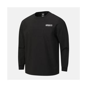 데상트 GER 이중직 약기모 맨투맨 블랙(SQ421IWHO1) SQ421IWHO1_BLK0 278545