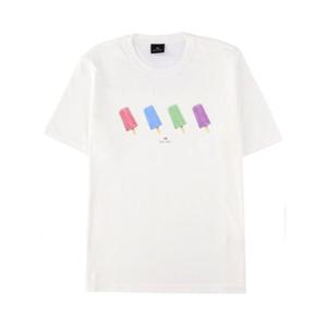 PS 바이 폴스미스 반팔 티셔츠 M2R 011R VP5780 01 WHITE