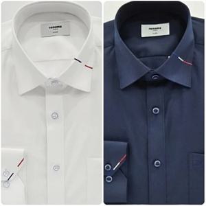 [레노마셔츠]일반핏/폴리 스판 평직 긴소매 와이셔츠 RPSSG1401