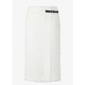 [ZOOC] 날개사 버클 에이치라인 스커트 Z254MSD027