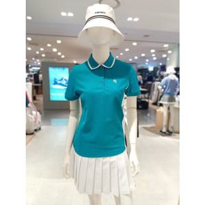 [파리게이츠] 26SS여름 여성 배색 포인트 카라 반팔 521F2TO304MT