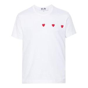 꼼데가르송 반팔 티셔츠 AXT337D White