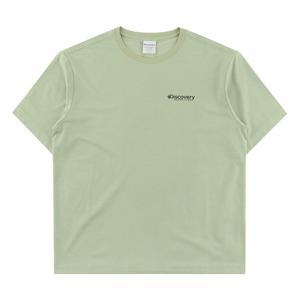 디스커버리 프레시벤트 워싱 아웃도어 프레임 그래픽 반팔티셔츠 DXRS8O053YGS