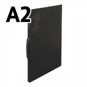 [문구] 문서파일 문화 클리어 화일 A2 흑색 F420-91 서류보관