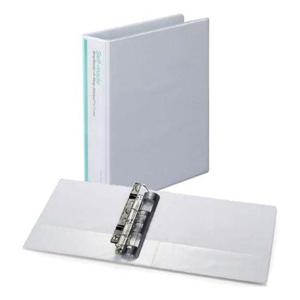 문화 백투명 3공D링바인더 5cm A4 백색 PVC B749-71