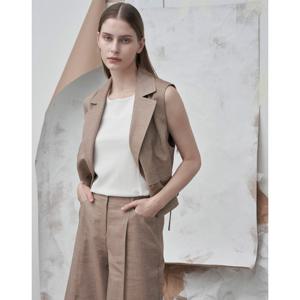 [올리비아로렌]크롭 베스트 셋업_VOCQC5M4241