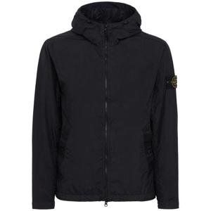 스톤아일랜드 Logo patch nylon zip up hooded jacket 83I-3FL040