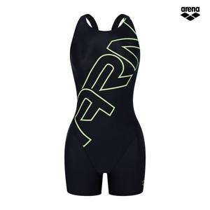 [아레나] 아레나 여자 성인  네온 선수 3부 반신 레이서백 A4BL1CE02 BLK A4BL1CE02