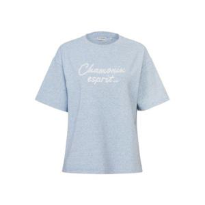 아이더 TECH LINEN (테크 린넨) 여성 반팔 라운드 티셔츠_Sky Blue DWM26260B2 407849