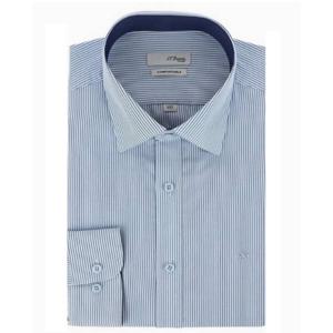 듀퐁셔츠 듀퐁셔츠 SE5SM22LS758SBU 면100 스트라이프 슬림핏 긴팔 셔츠 SE5SM22LS758