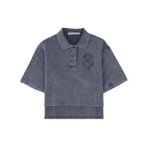 알렉산더 왕 폴로 티셔츠 1CC2261230 421B BLUE