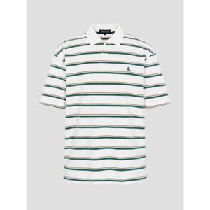 빈폴맨 빈폴 26 SS 헤리티지클럽 스트라이프 칼라넥 티셔츠 - 아이보리(BC6242C320) BC6242C320