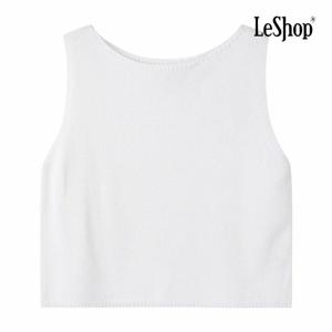 [르샵] 심플 숏 니트 베스트 (BQ3VT002A)