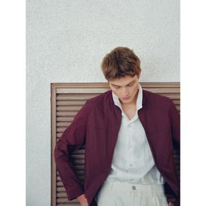 [로가디스] 릴랙스드 핏 아일렛 셔츠  화이트 (RY6465C771)