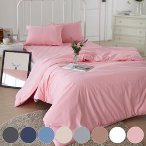 [미네르]국내산 순면 퓨어리 누빔이불커버 퀸Q