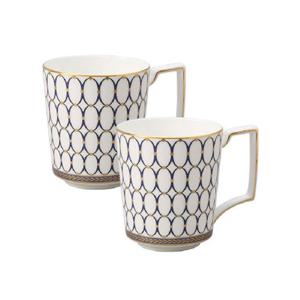 웨지우드 르네상스골드 머그 2p (블루)