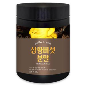 헬로우그린 국내산 상황 버섯 분말 가루 50g (통)
