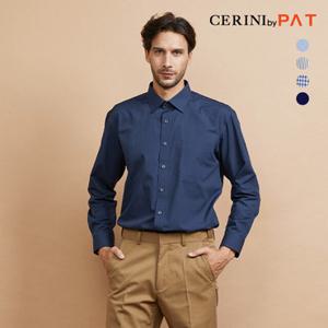 [CERINI by PAT][빅사이즈] 남성 워셔블 스판 셔츠 1종 23f
