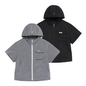 내셔널지오그래픽키즈 점퍼 K262UJP210 남아 여아 여름 반팔 후드 바람막이 고학년 170 딜