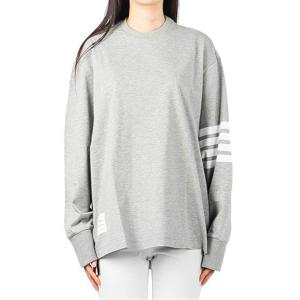 [톰브라운] (A_FJS066A 06221 055) 여성 오버사이즈 긴팔 티셔츠